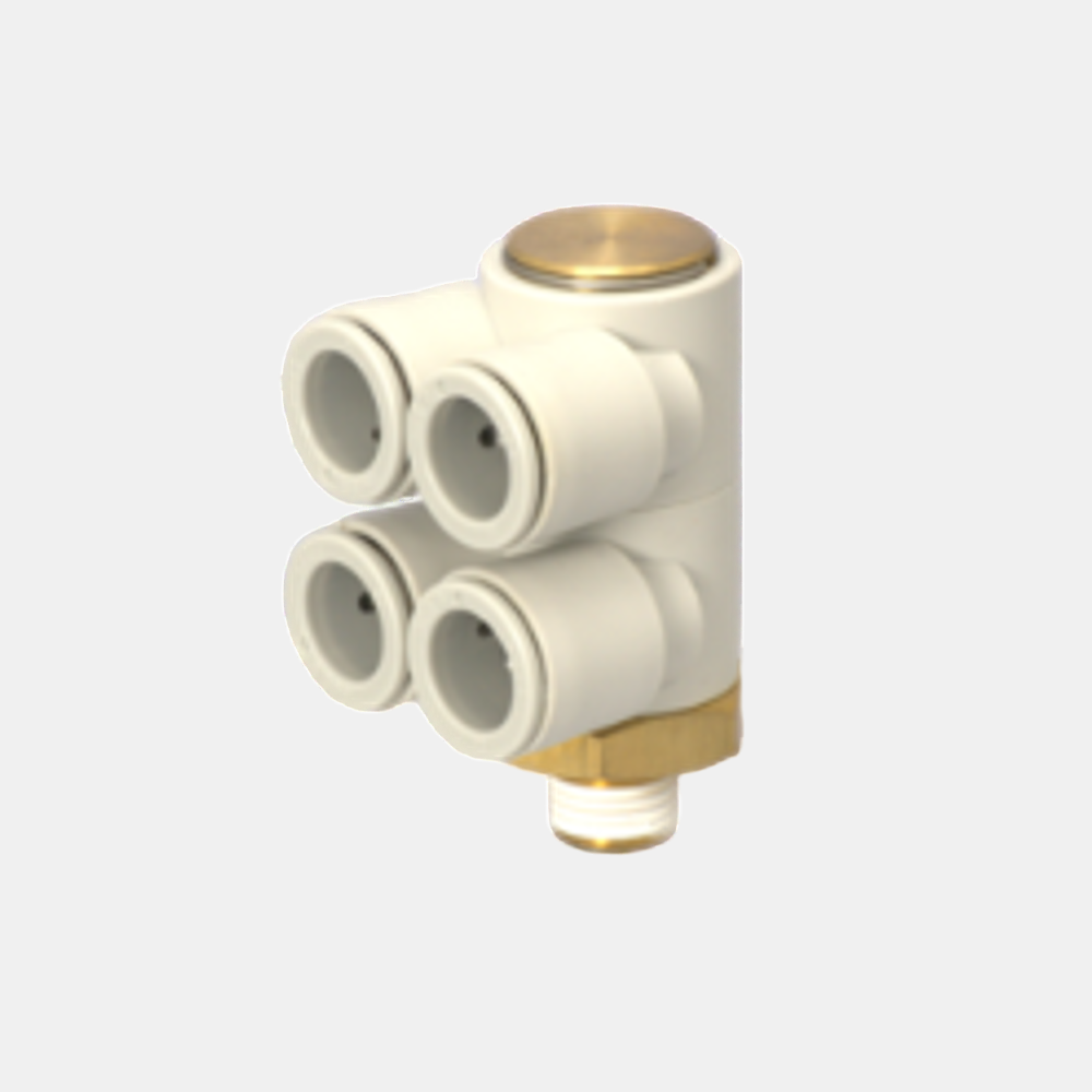 ダブルブランチユニバーサルエルボ