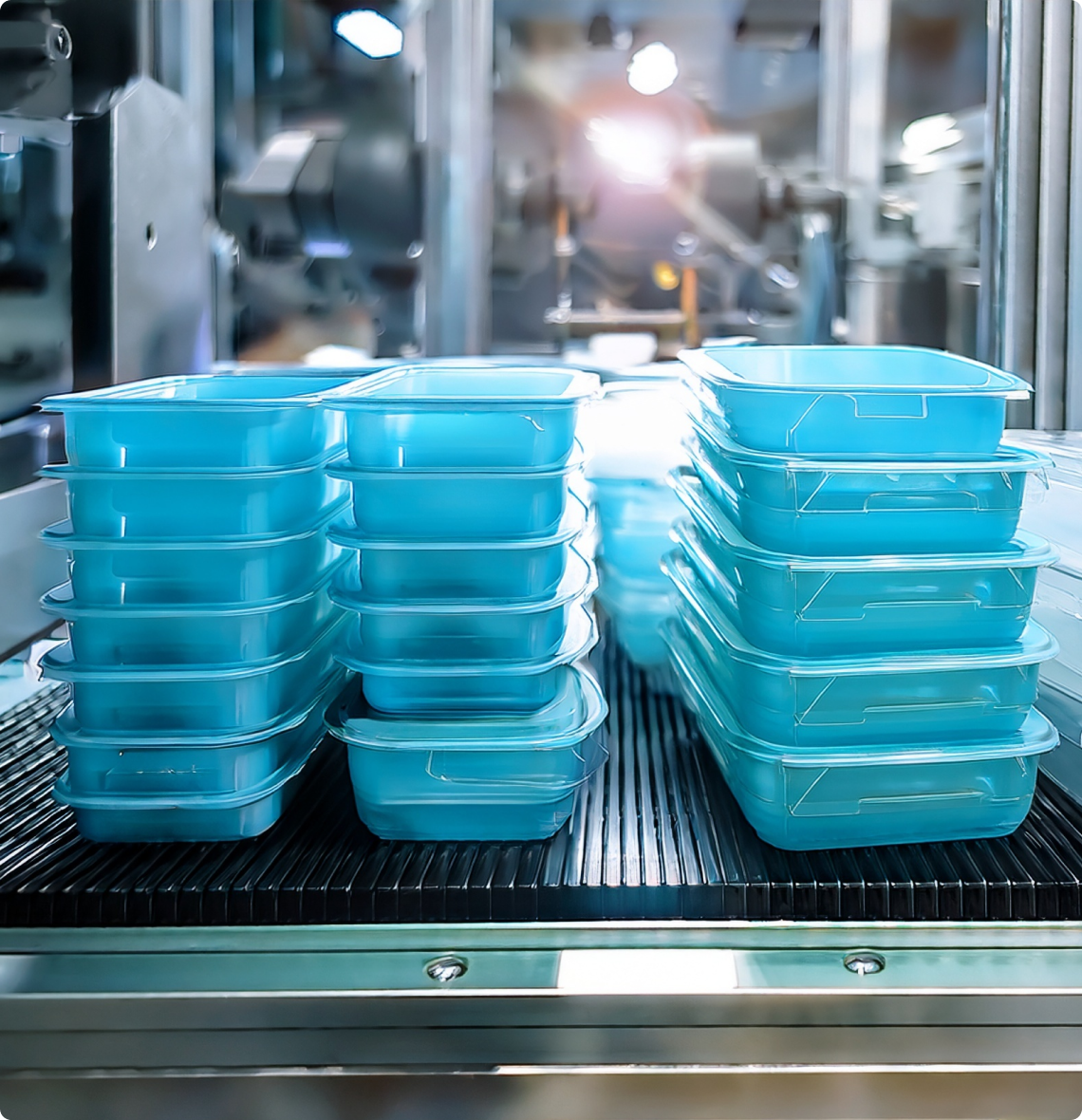 射出成形機と成形品